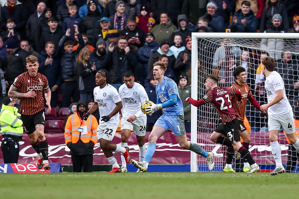 Bradford City v Posh