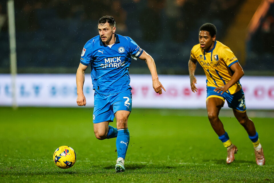 Mansfield Town v Posh
