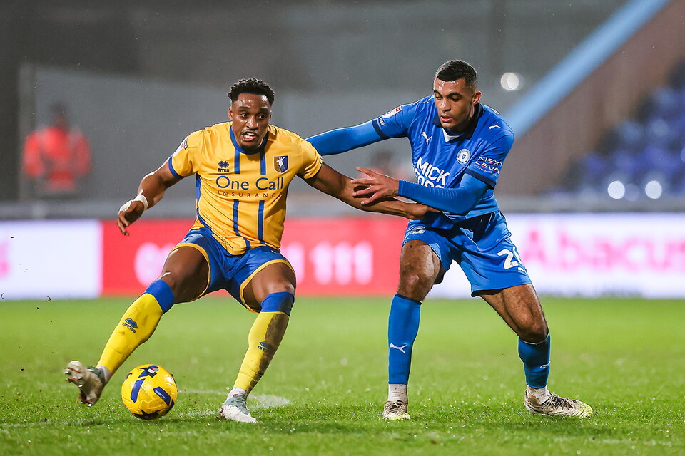 Mansfield Town v Posh