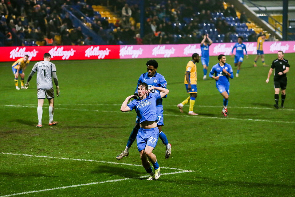 Mansfield Town v Posh