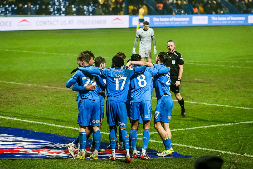 Mansfield Town v Posh