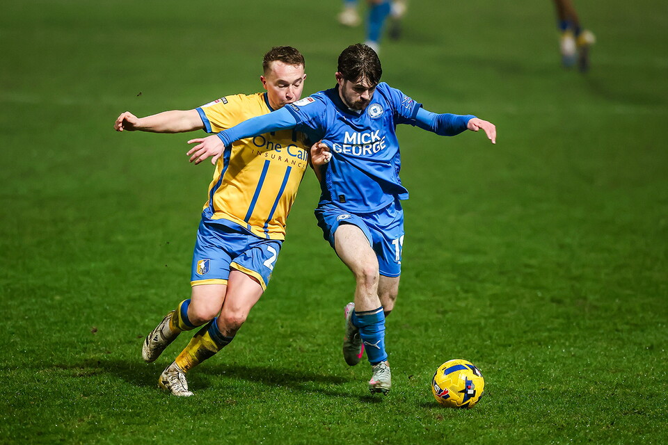 Mansfield Town v Posh