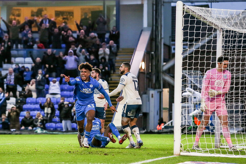 Posh v Huddersfield Town