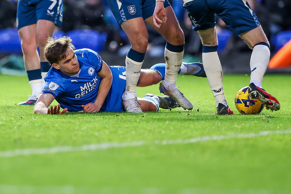 Posh v Huddersfield Town