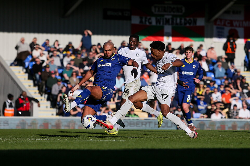 AFC Wimbledon v Posh