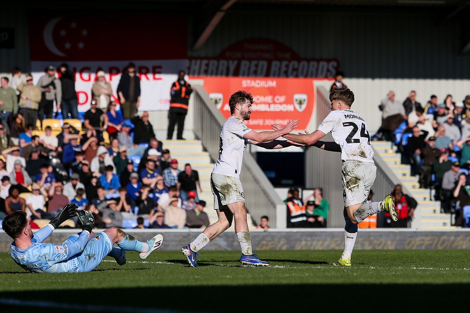 AFC Wimbledon v Posh