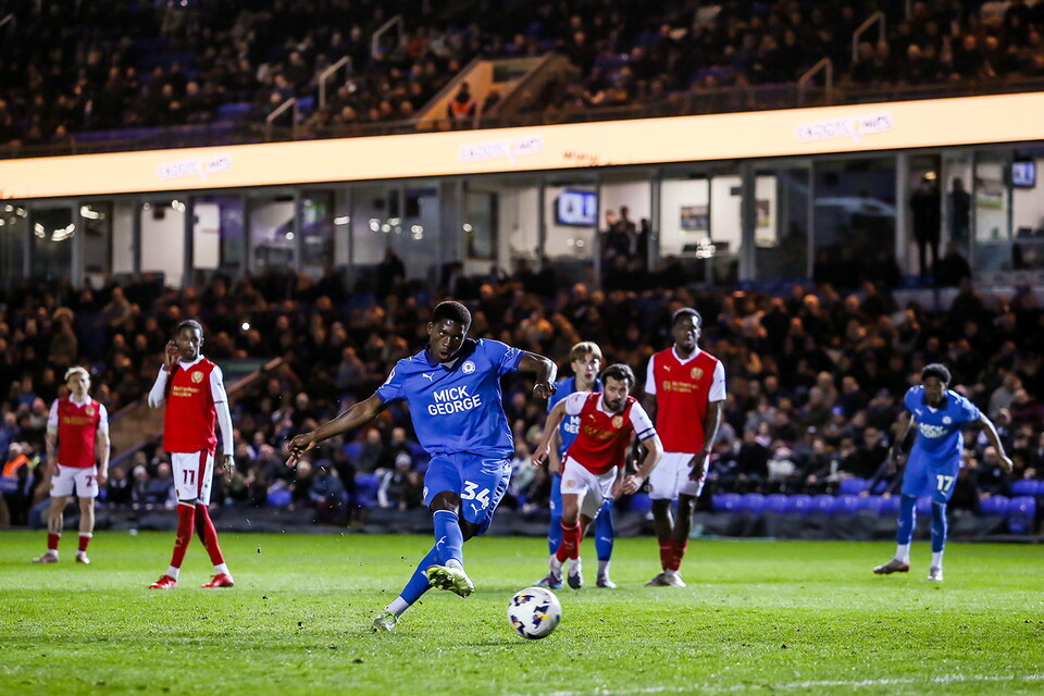 Posh v Rotherham United