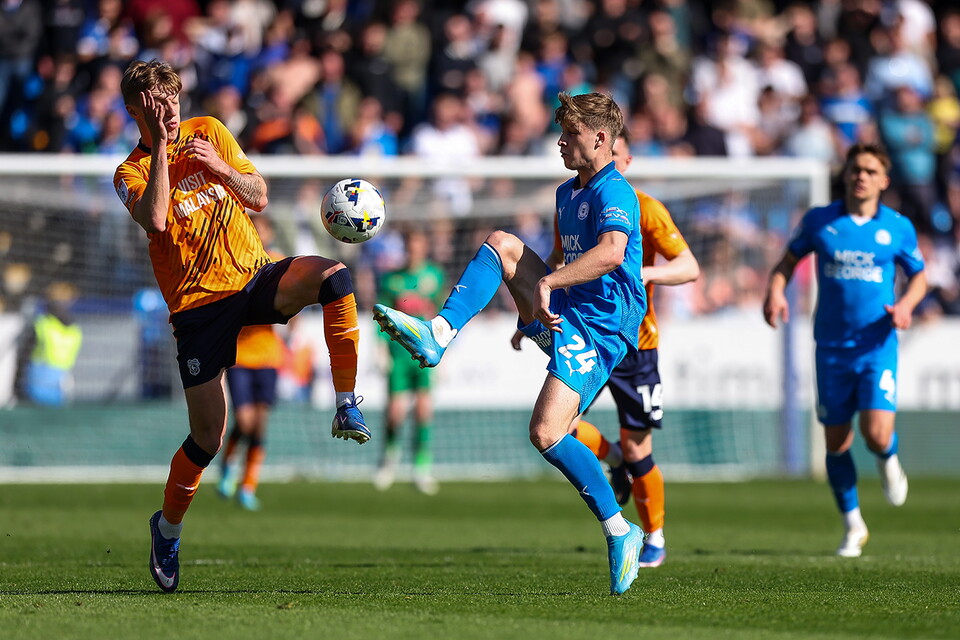 Posh v Cardiff City