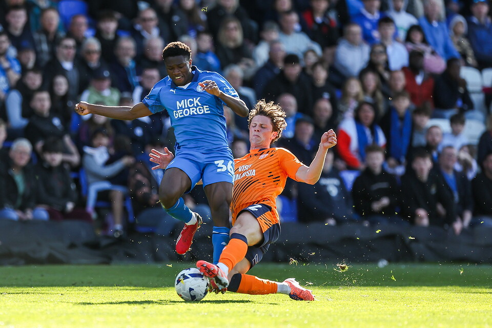 Posh v Cardiff City