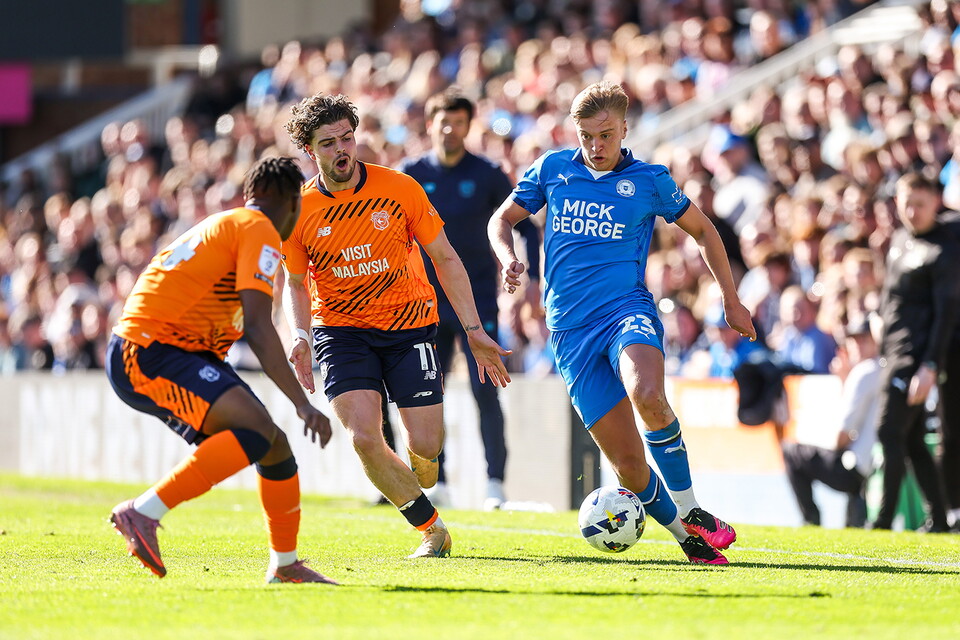 Posh v Cardiff City