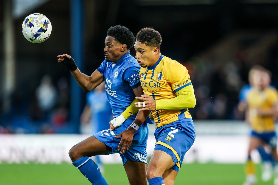 Posh v Mansfield Town