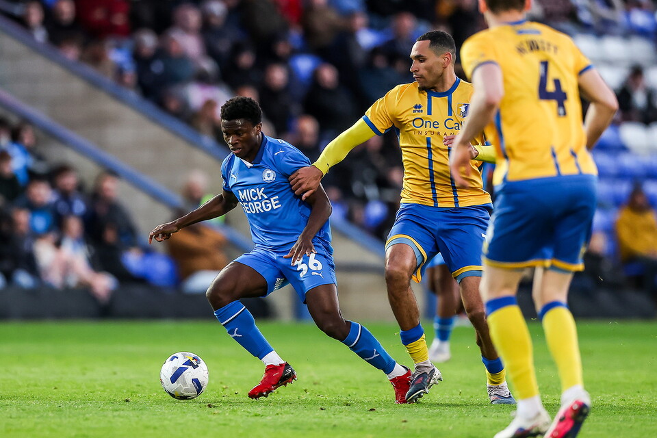 Posh v Mansfield Town