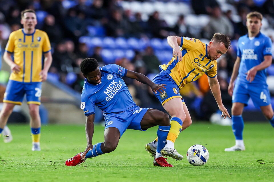 Posh v Mansfield Town