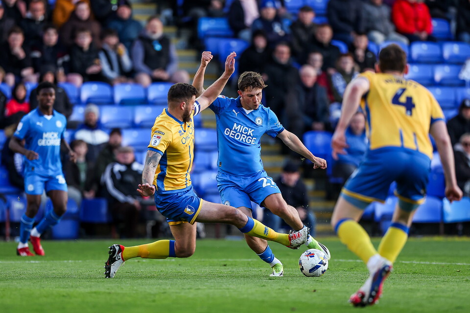 Posh v Mansfield Town