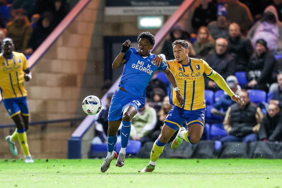 Posh v Mansfield Town