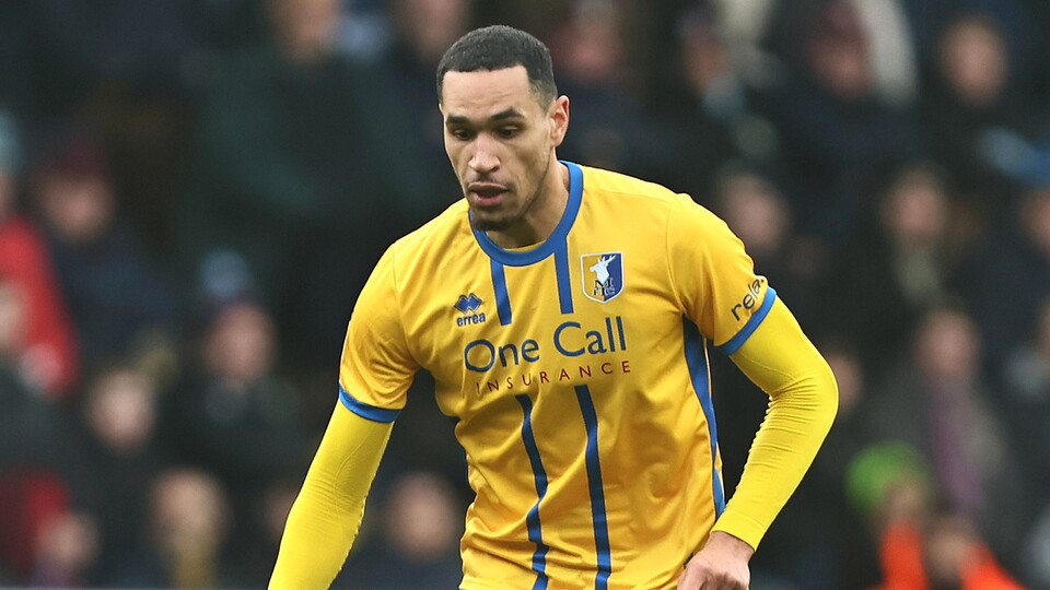 Jon Russell of Mansfield Town