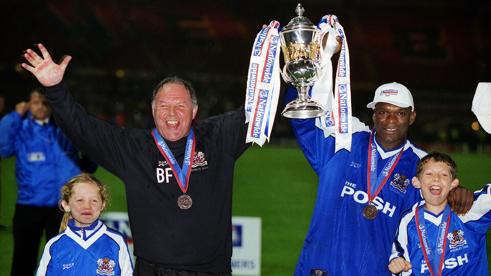 Barry Fry and Andy Clarke