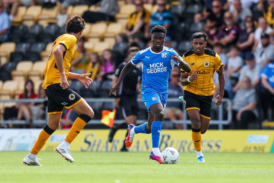 Boston United v Posh
