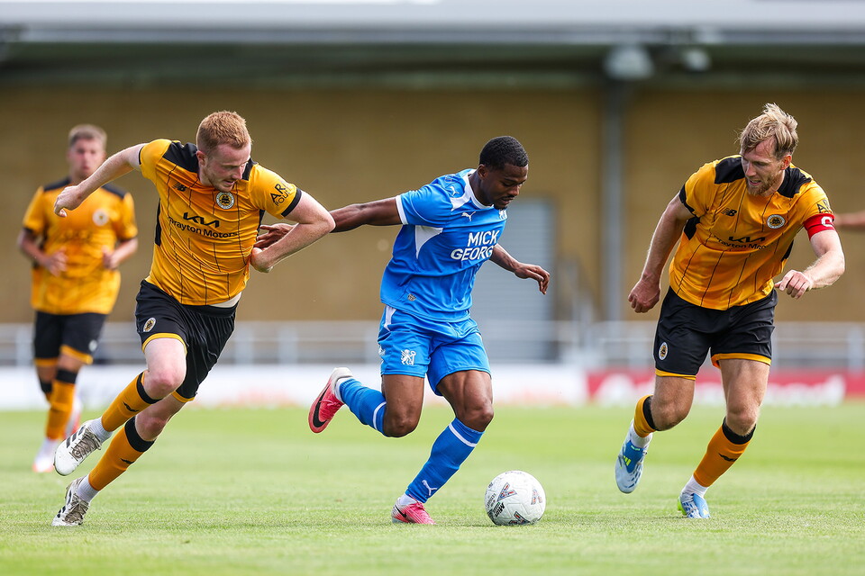 Boston United v Posh