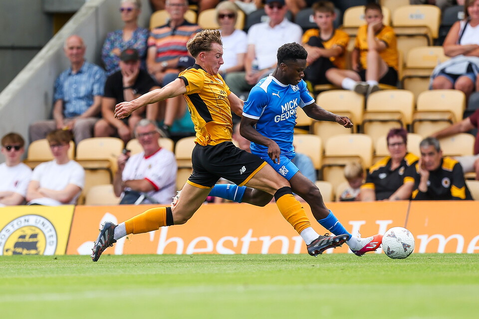 Boston United v Posh