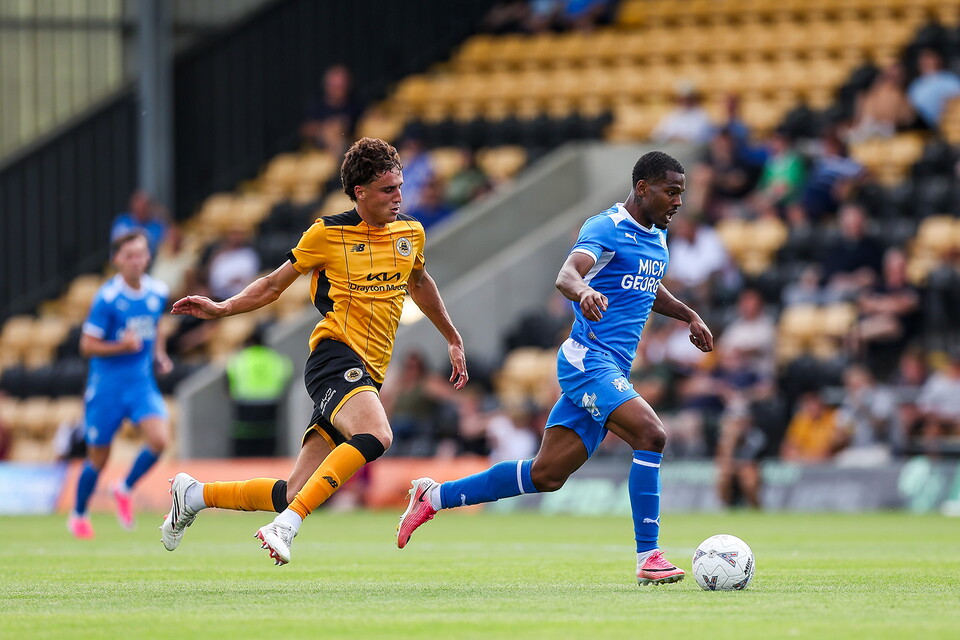 Boston United v Posh