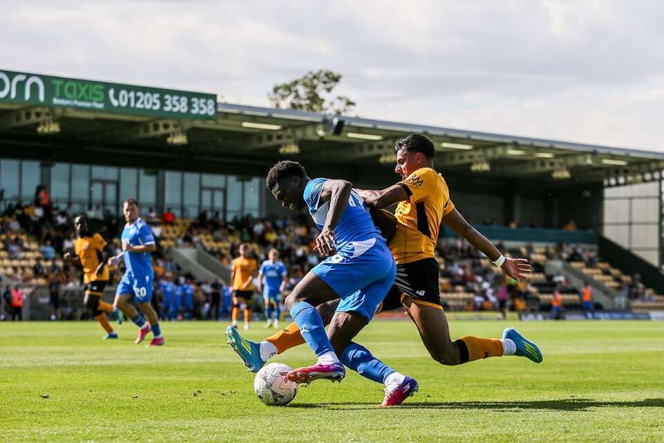 Boston United v Posh