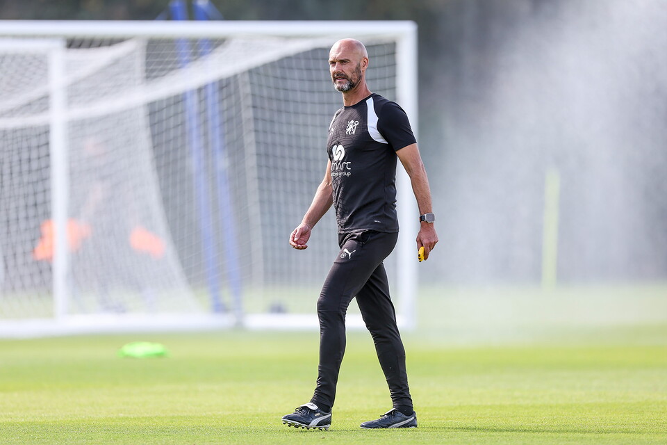 Training Ahead of Mansfield Town