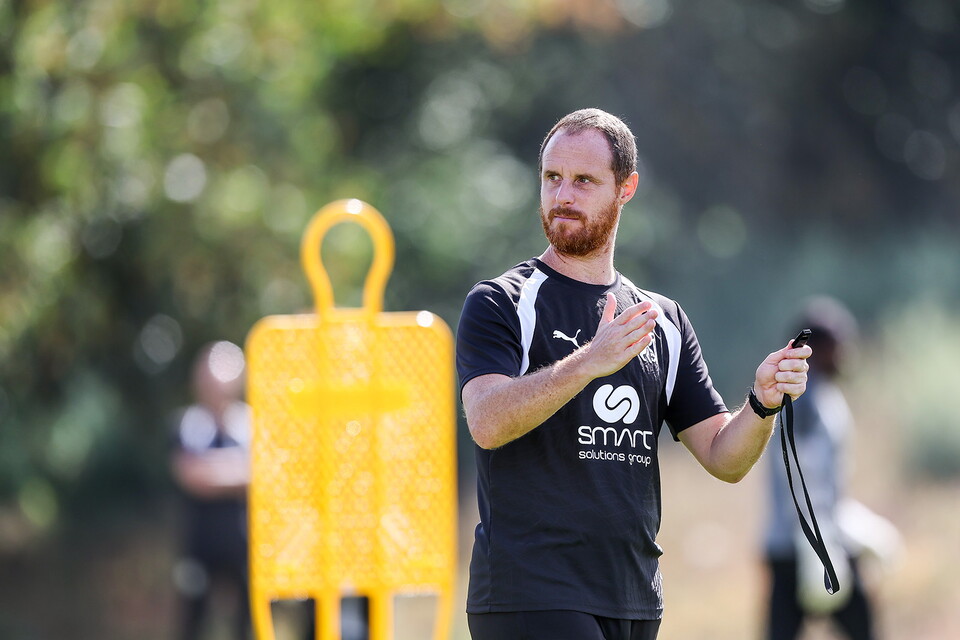 Training Ahead of Mansfield Town