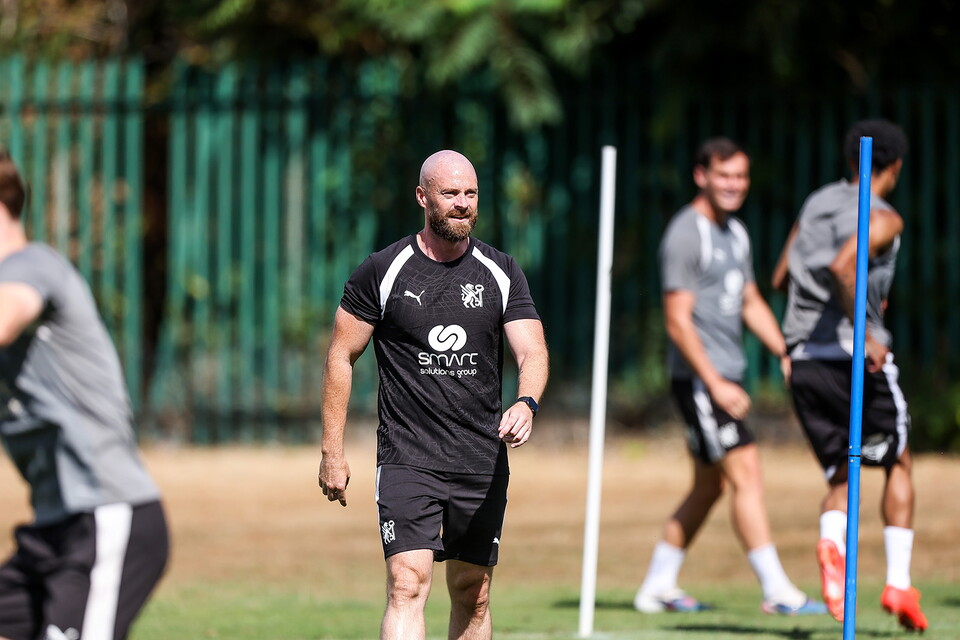 Training Ahead of Mansfield Town