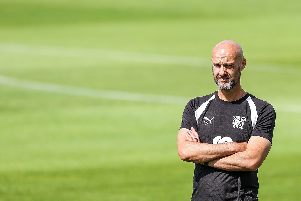 Training Ahead of Mansfield Town