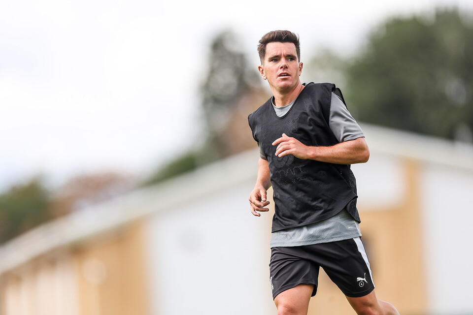 Training Ahead of Mansfield Town
