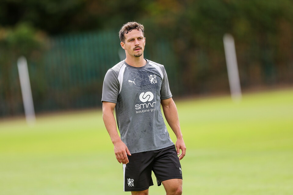 Training Ahead of Mansfield Town