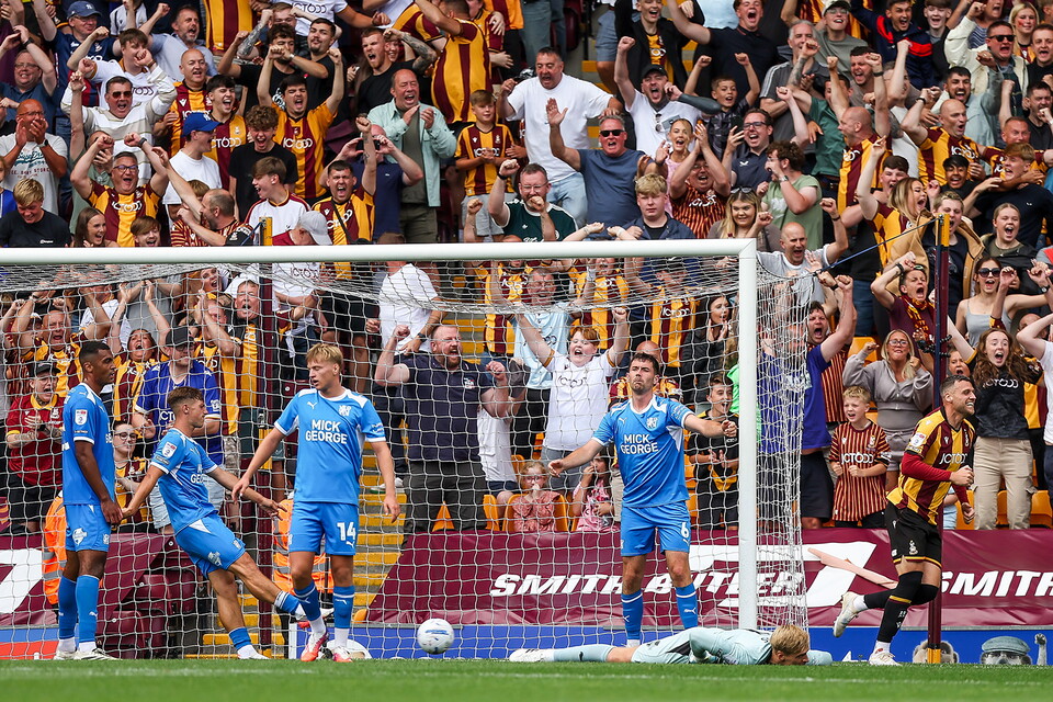 Bradford City v Posh