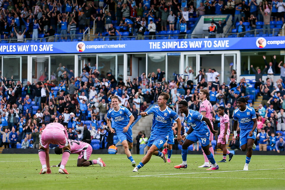 Posh v Mansfield Town