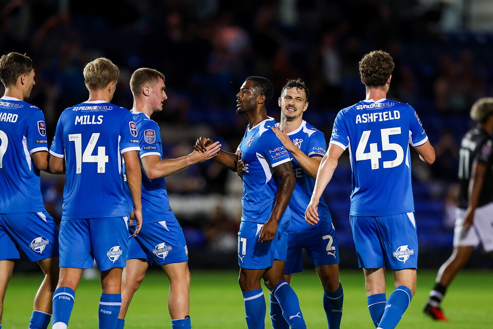 Posh v Colchester United