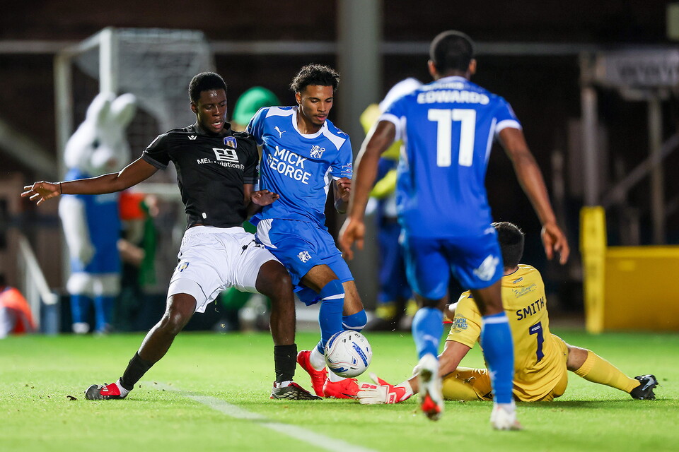 Posh v Colchester United