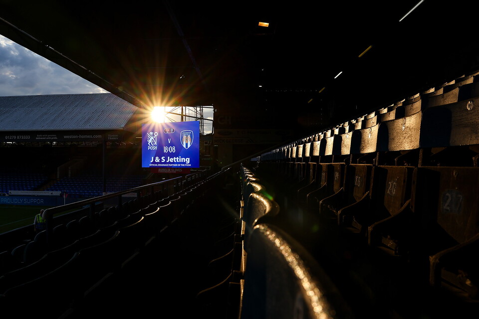 Posh v Colchester United