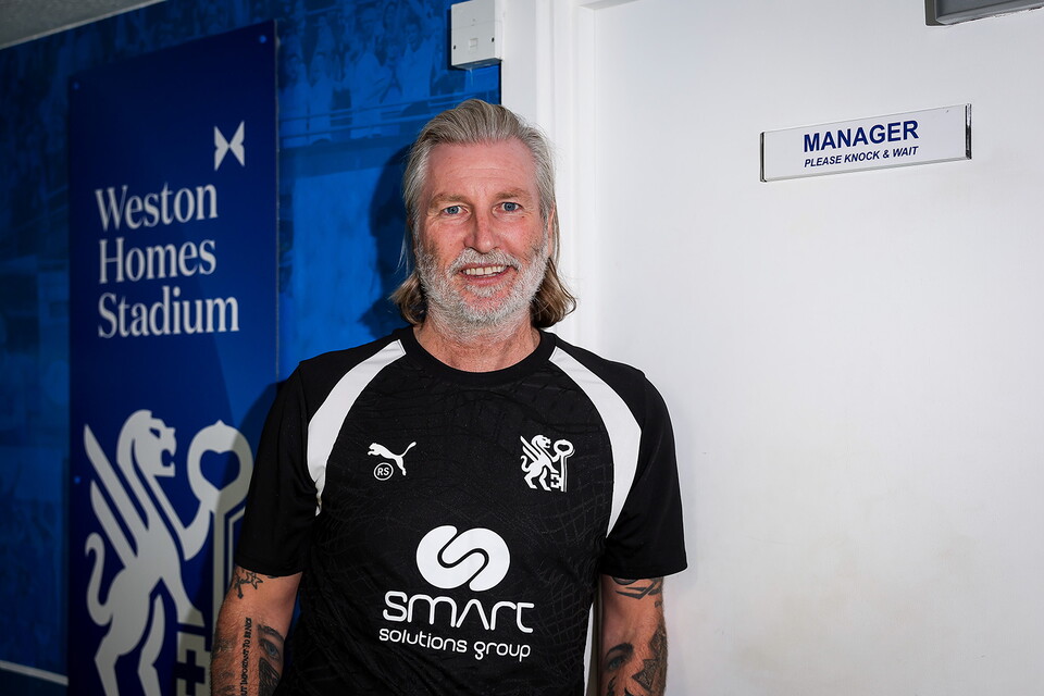 Robbie Savage's First Day As Posh Manager