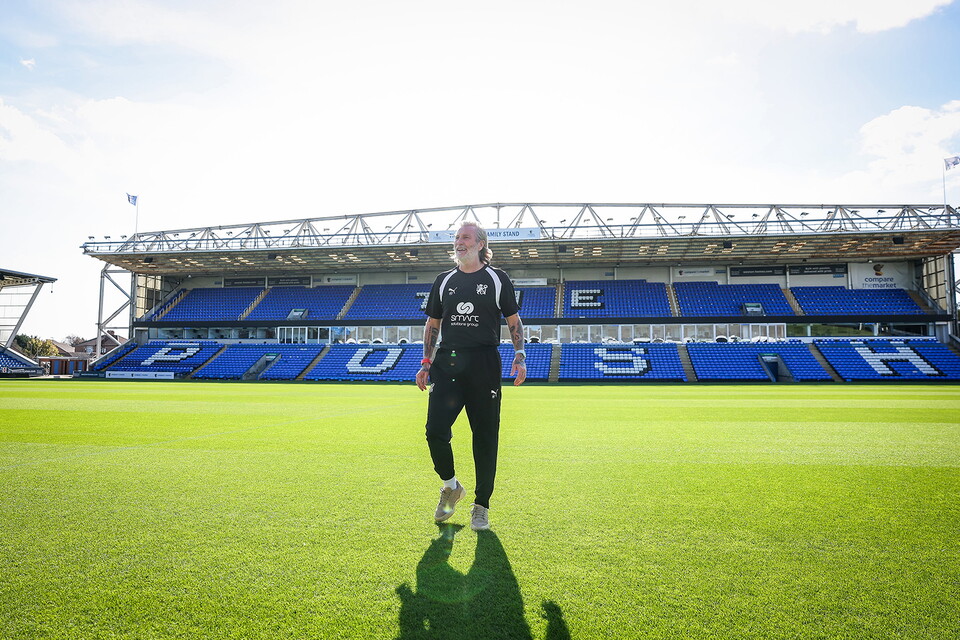Robbie Savage's First Day As Posh Manager
