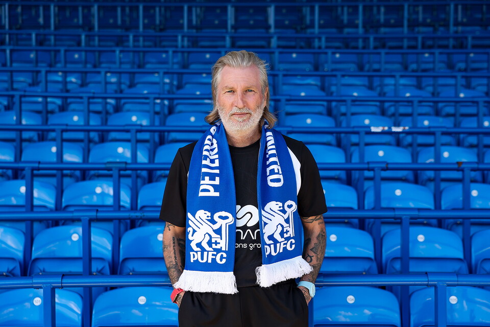 Robbie Savage's First Day As Posh Manager