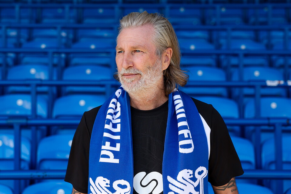 Robbie Savage's First Day As Posh Manager