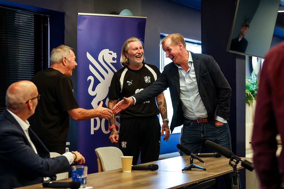 Robbie Savage's First Day As Posh Manager