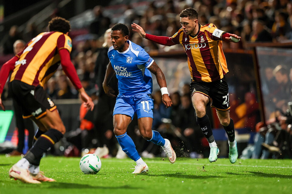 Bradford City v Posh