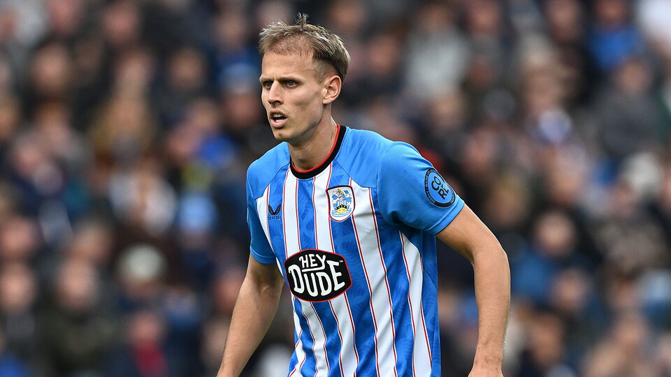 Huddersfield Town's Bojan Radulovic