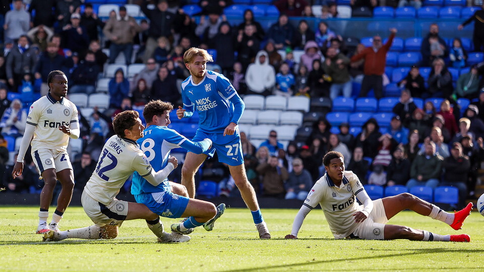 Matt Garbett scores