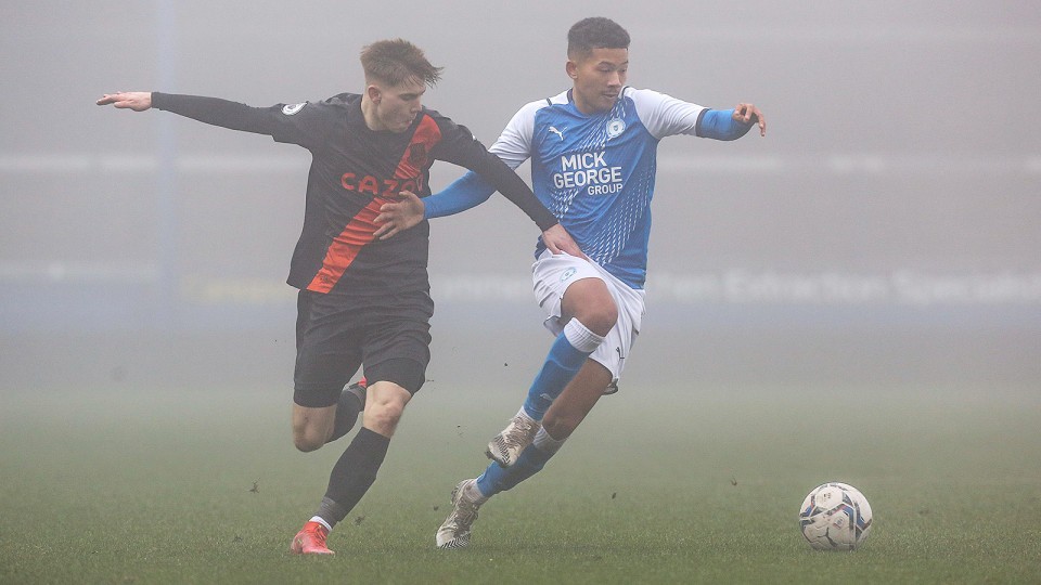 Posh U23s v Everton U23s - 17/12/21