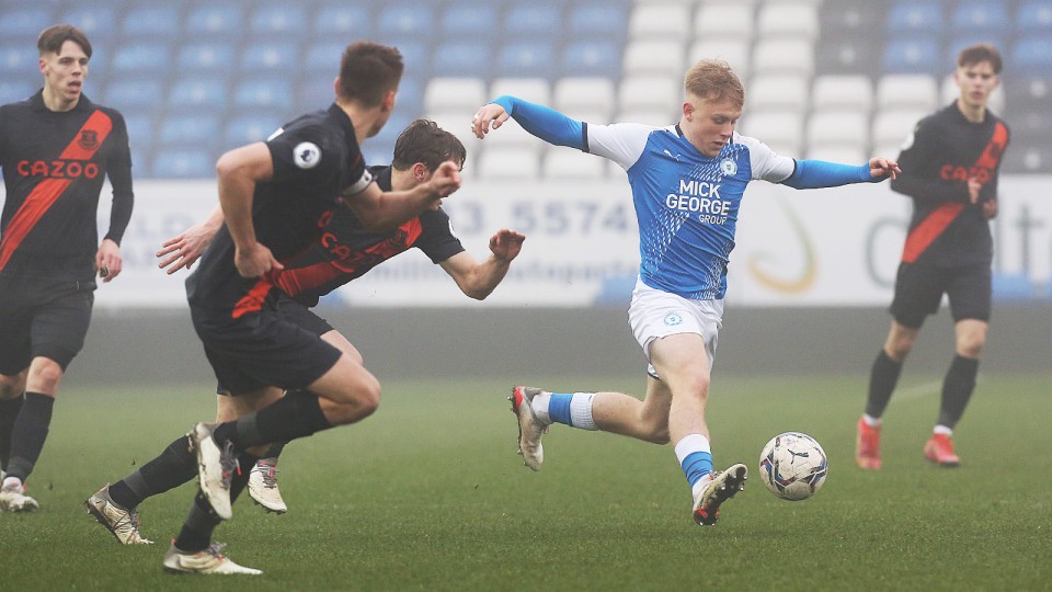Joe Taylor v Everton U23s