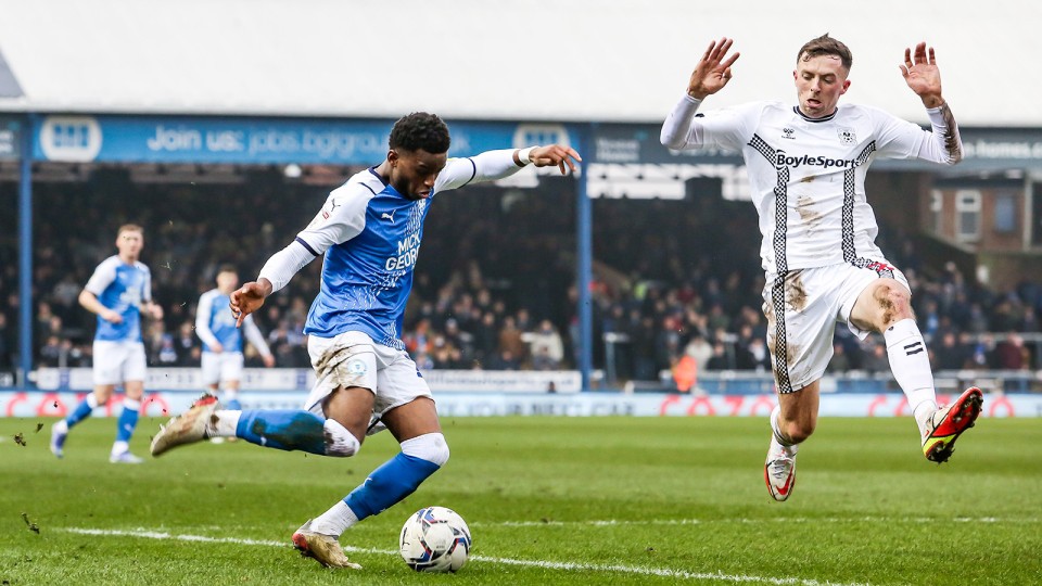 Posh v Coventry City - 150122