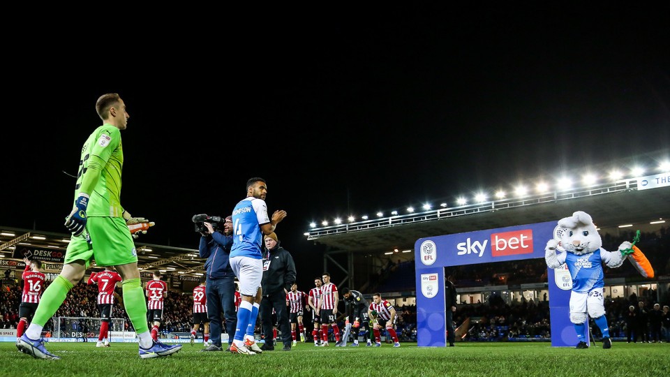 Posh v Sheffield United - 29/01/22