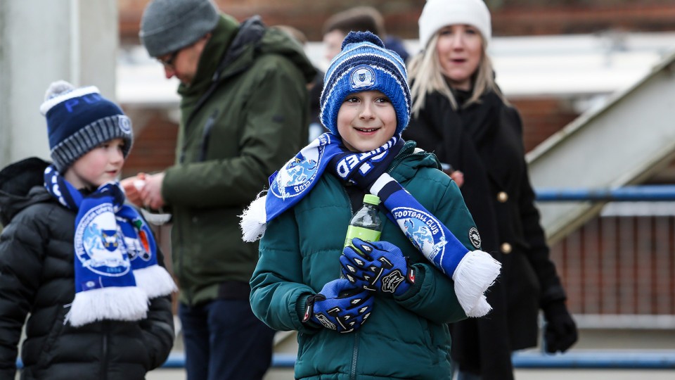 Posh Fans v Preston North End
